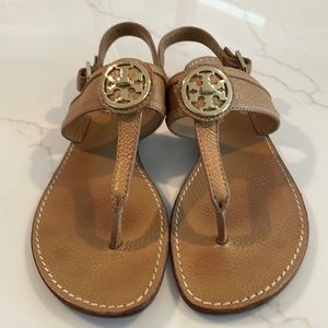 Tory Burch Leather Thong Sandal